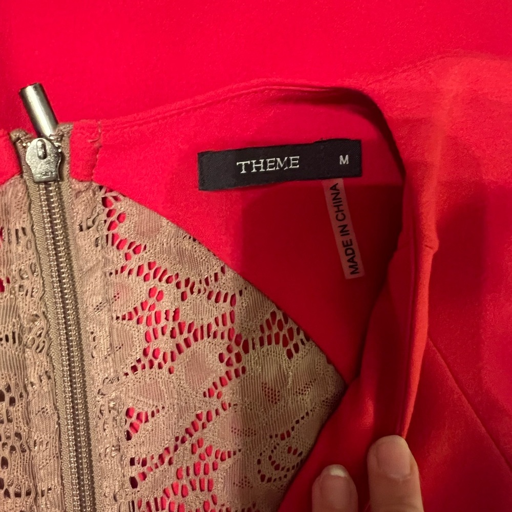 Red Cocktail Dress - Picture 3 of 3